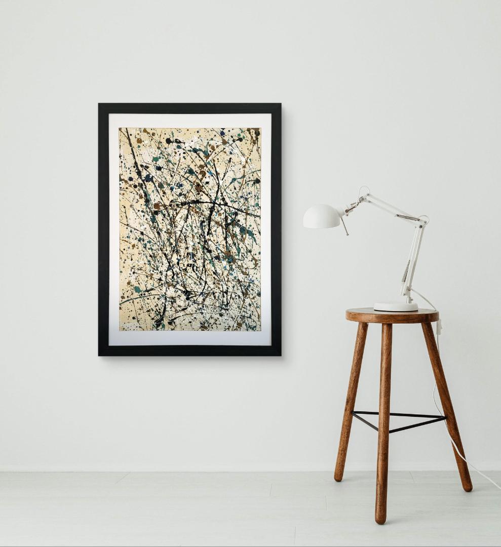 【専用】ノスタルジア / 抽象画 63×46㎝ 額縁セット モダンアート