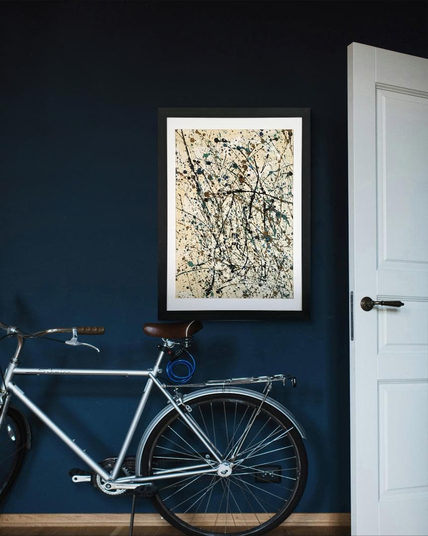 【専用】ノスタルジア / 抽象画 63×46㎝ 額縁セット モダンアート