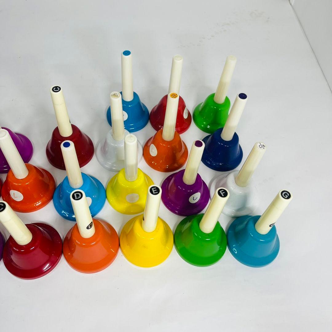 ハンドベル カラフル 23個セット