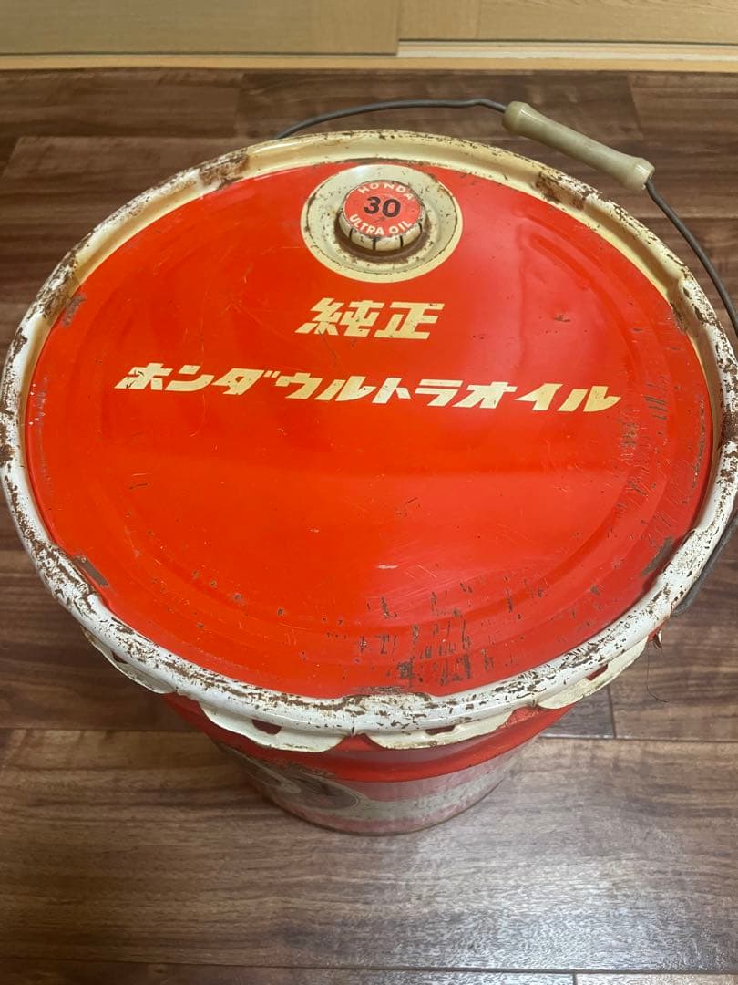 【希少】オイル缶　 HONDA ヴィンテージオイルバケツ