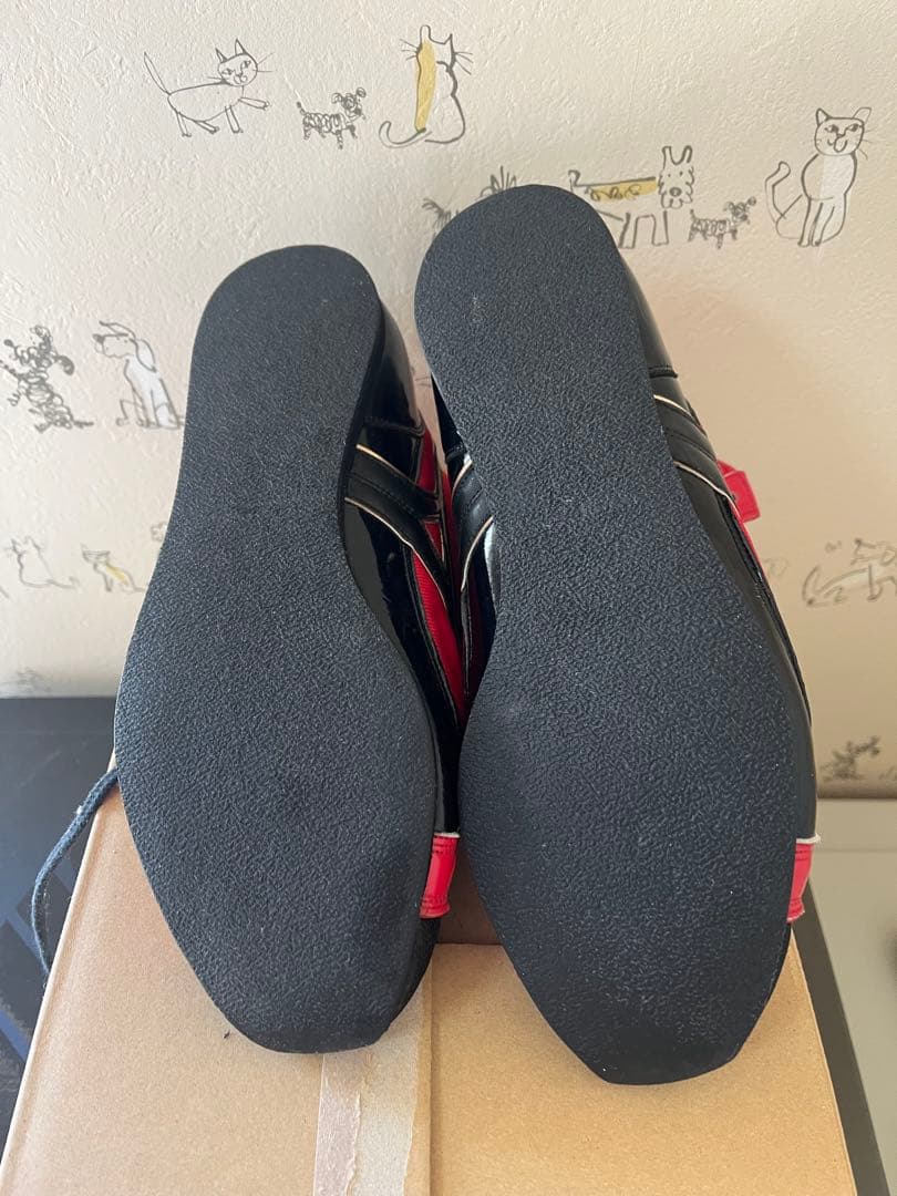 【Mizuno】ボクシングシューズ レッド ハイカット オーダーモデル 希少