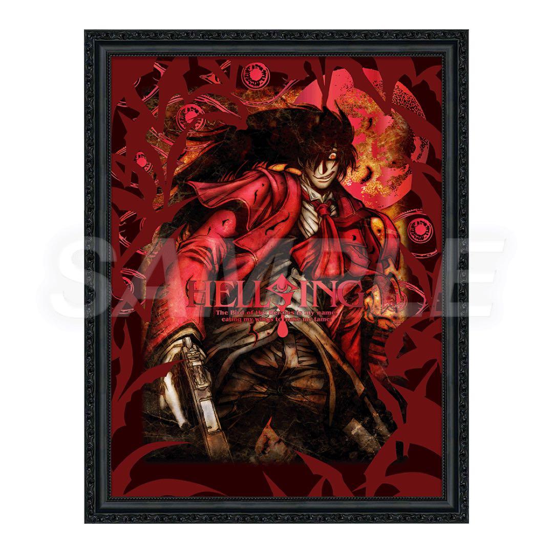 【新品】HELLSING A3キャラファイングラフ 複製原画