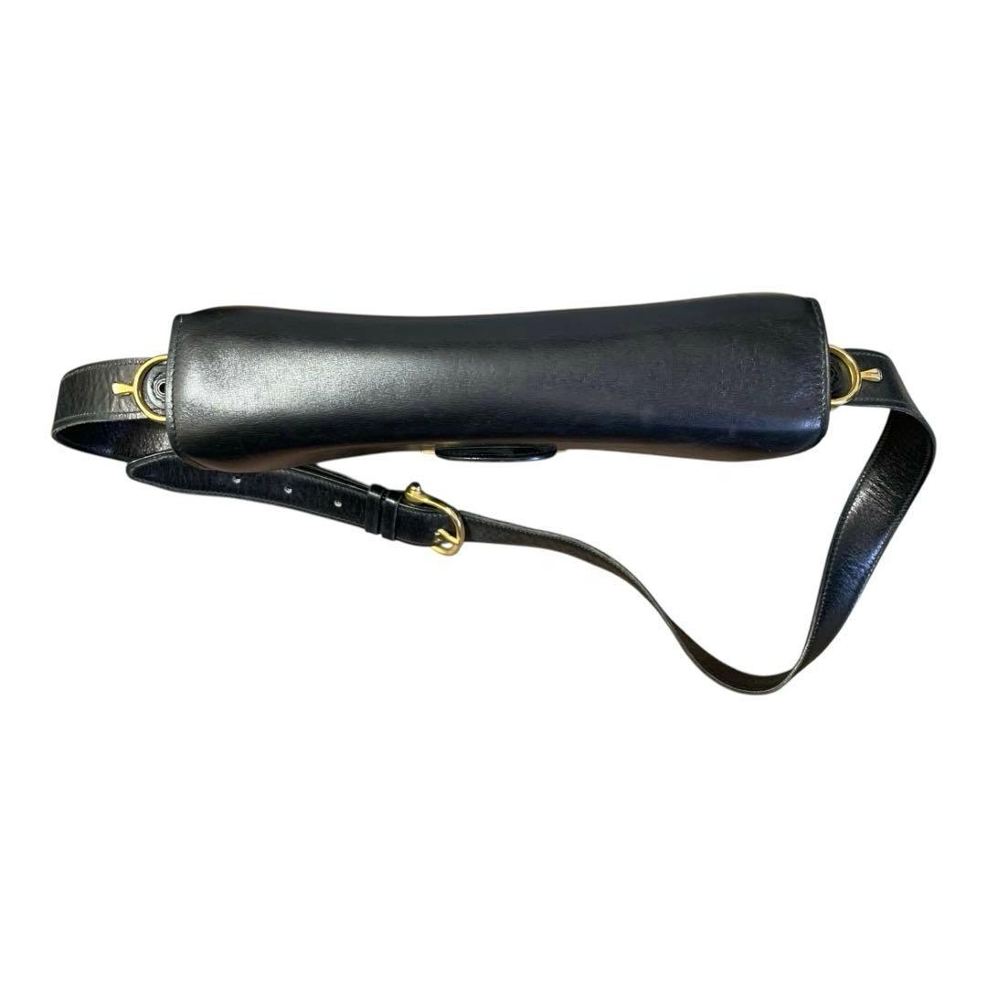 CELINE ブラック ショルダーバッグ