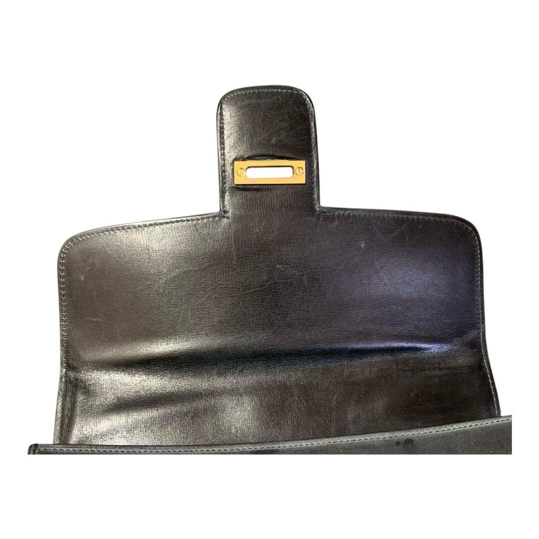 CELINE ブラック ショルダーバッグ