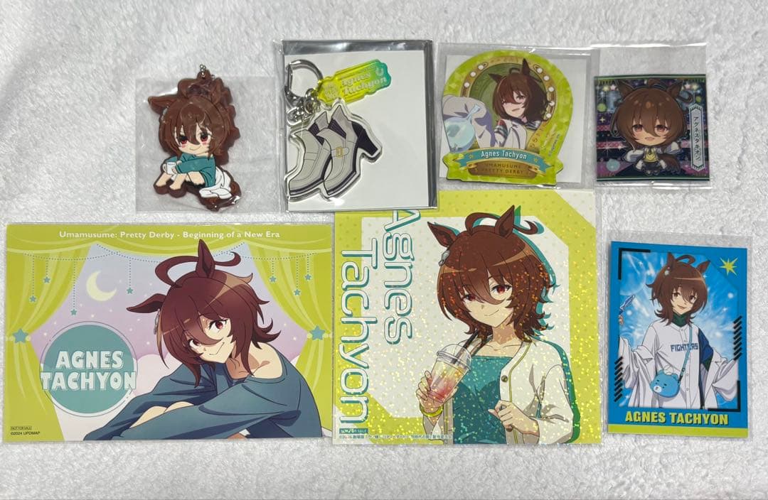 ウマ娘　プリティーダービー　アグネスタキオン　ラバスト　アクキー　等　7点セット