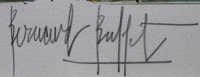 ビュッフェ【静物】 リトグラフ