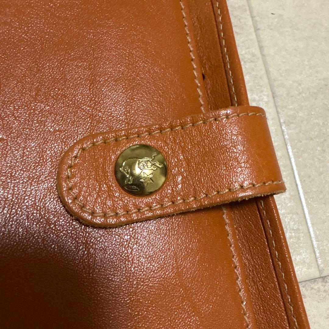 お値下げしました! IL BISONTE キャメルレザー スケジュール帳