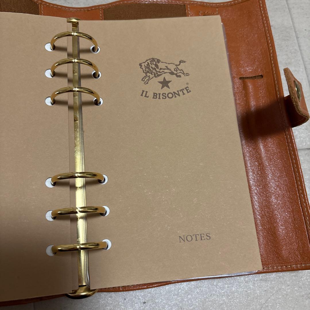 お値下げしました! IL BISONTE キャメルレザー スケジュール帳