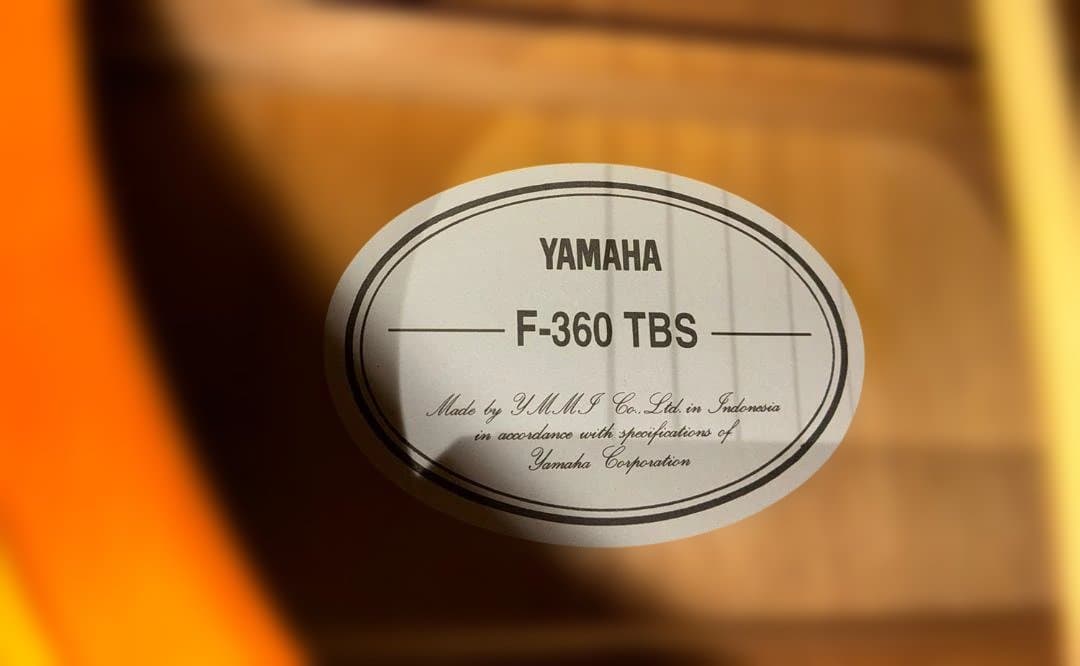 ★　　綺麗な音色　超美品！ヤマハ　F360TBS　試聴動画り　★「