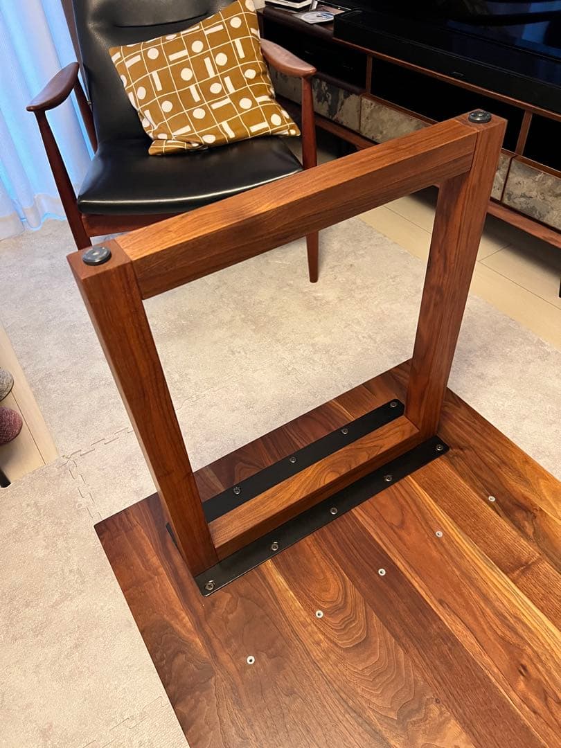 超美品⭐︎MASTERWALマスターウォール　ウォールナット ダイニングテーブル