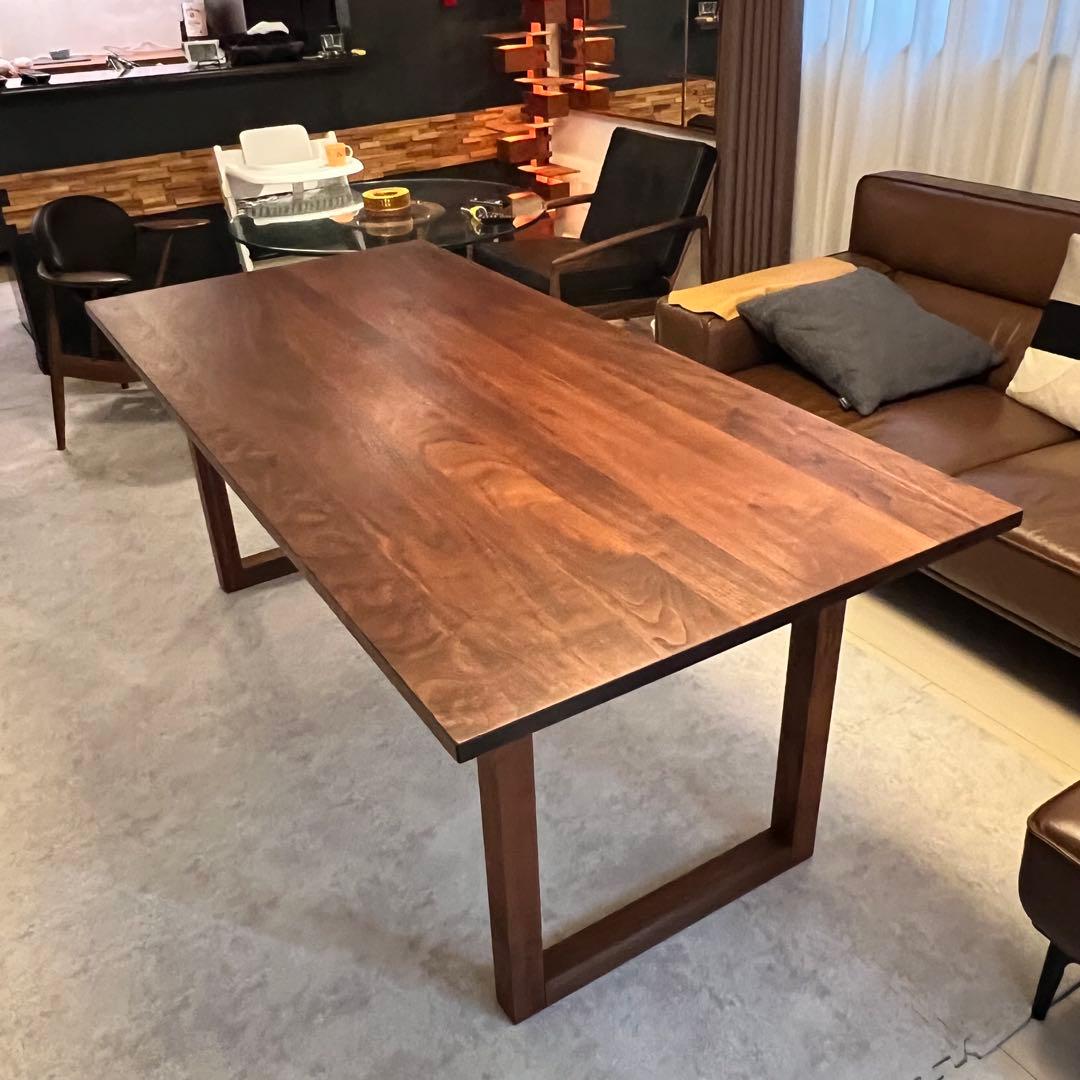 超美品⭐︎MASTERWALマスターウォール　ウォールナット ダイニングテーブル