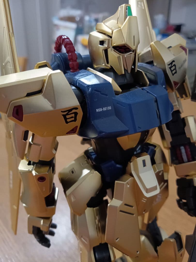 ガンプラ　mg 完成品　百式