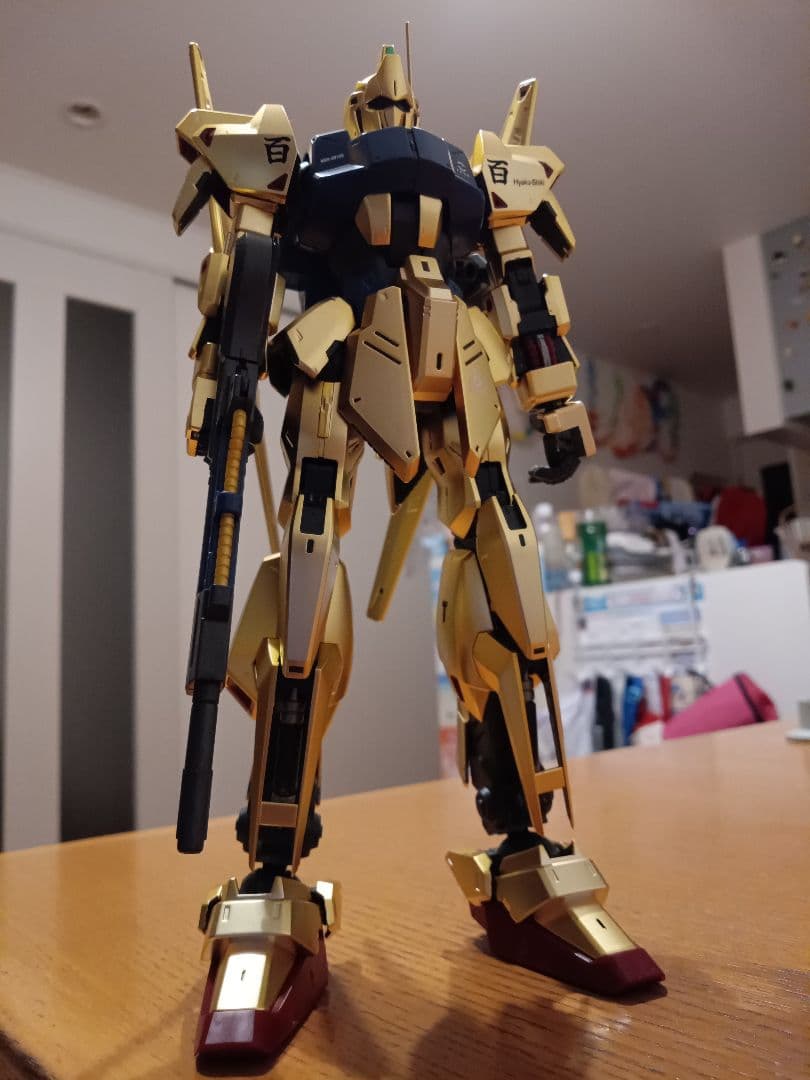 ガンプラ　mg 完成品　百式