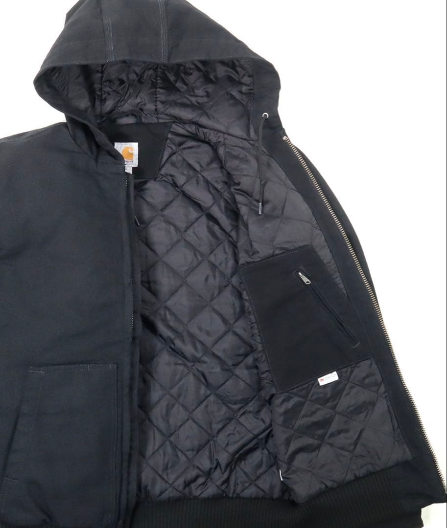 カーハート キルティングライナー ダックコットン アクティブジャケット
