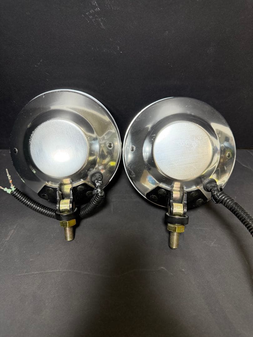 激レア　希少　当時物デュアルカウル用CIBIEフォグランプ/ライトカバー付シビエ