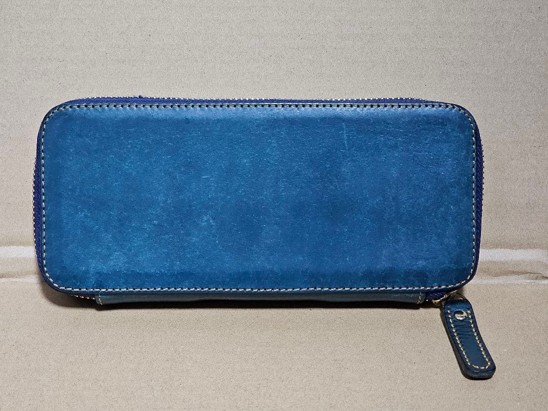 バハギア　ペンケース　ラウンドジップ型　プエブロ　オルテンシア