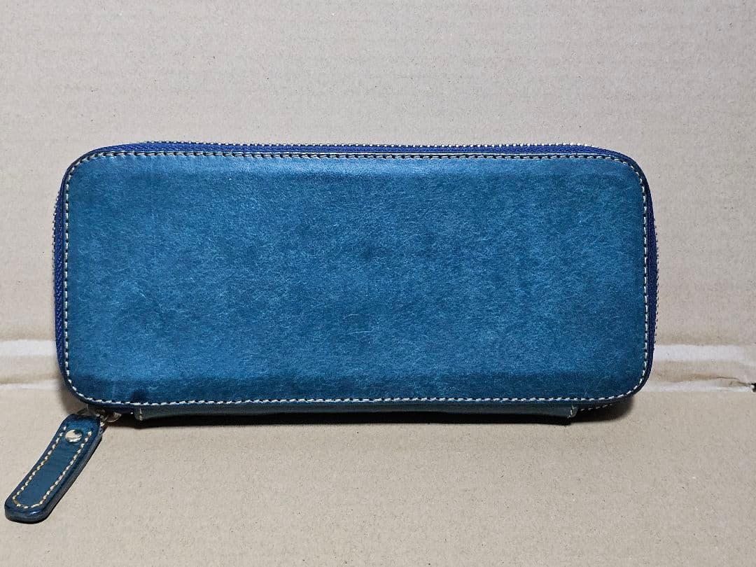 バハギア　ペンケース　ラウンドジップ型　プエブロ　オルテンシア