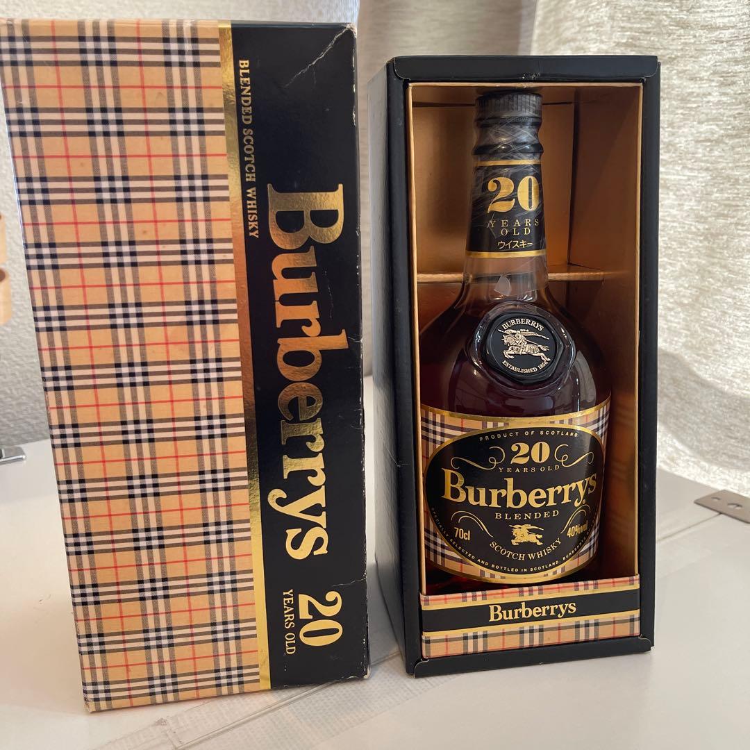 Burberrys バーバリー　20年　ウイスキー　ギフトボックス付
