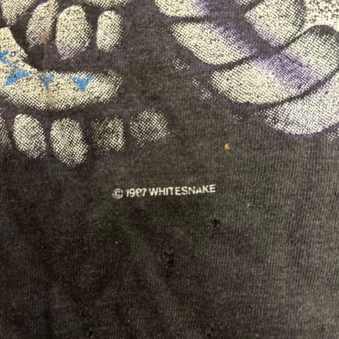 whitesnake ヴィンテージ バンドTシャツ　XL 80年