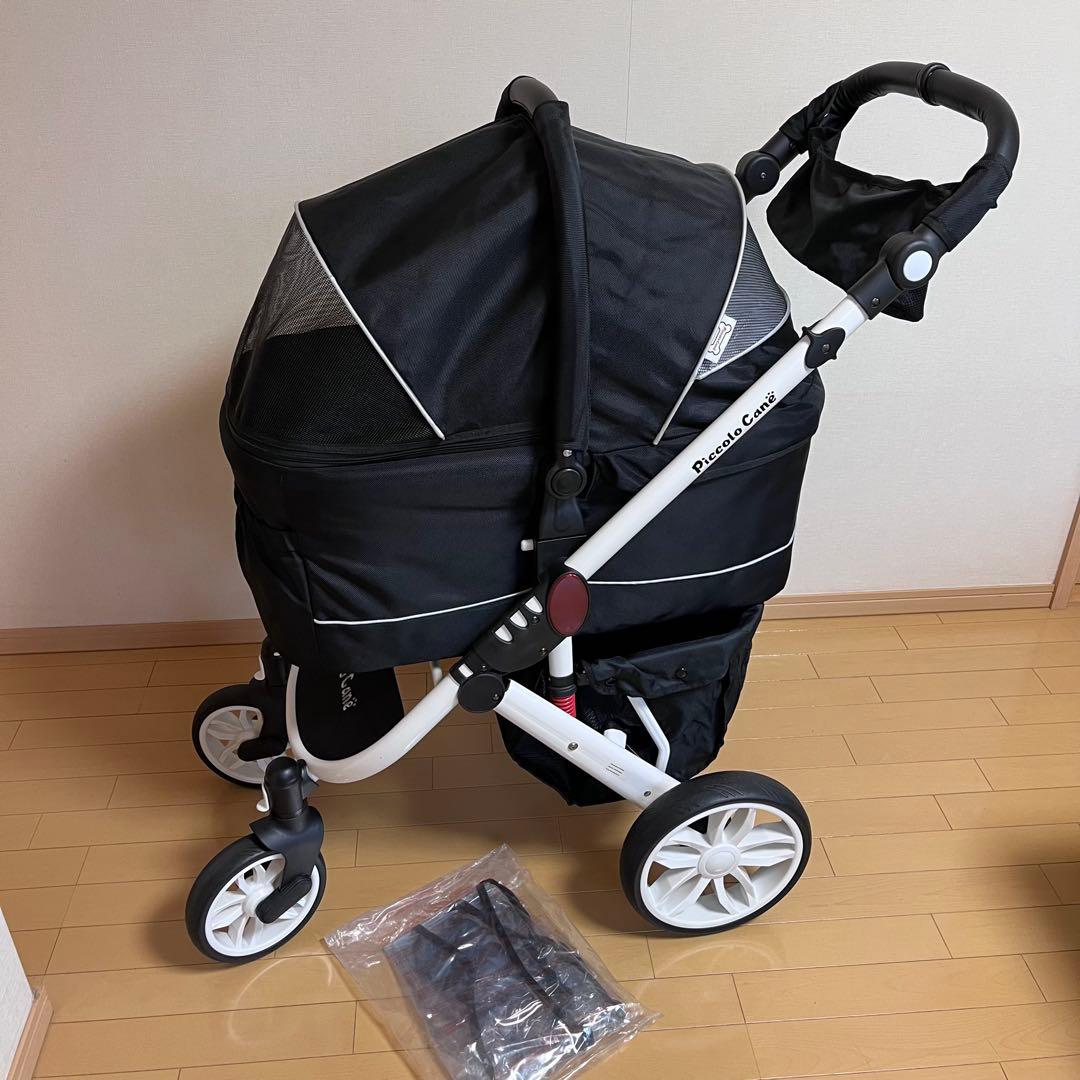 【美品】ピッコロカーネタントⅡ ハンドル7段階調節　レインカバーボトルホルダー