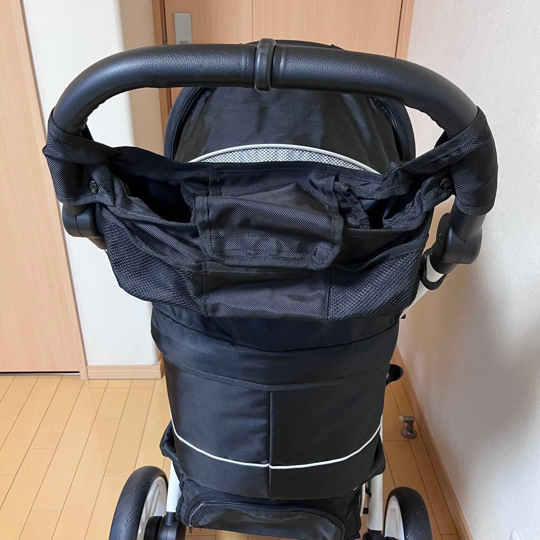 【美品】ピッコロカーネタントⅡ ハンドル7段階調節　レインカバーボトルホルダー