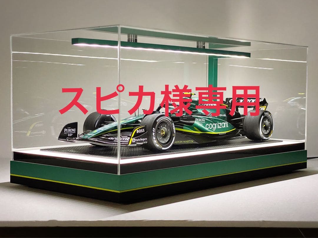 1/18 アストンマーティン AMR22×LEDケース セバスチャン・ベッテル