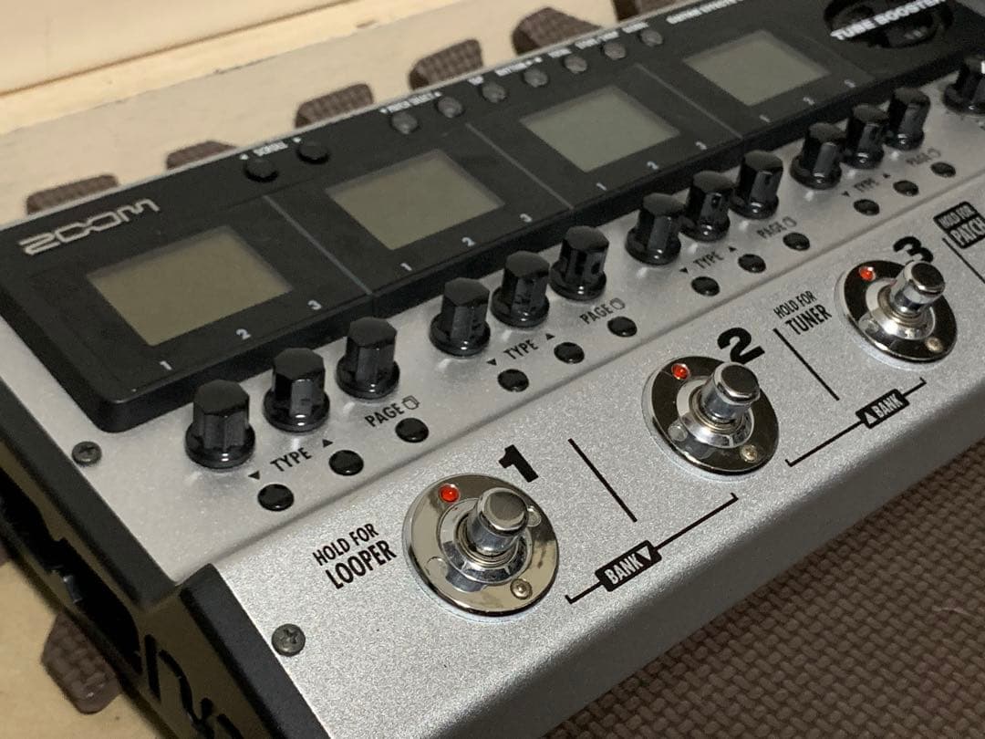 ZOOM G5 マルチエフェクター 本体、取扱説明書のみ