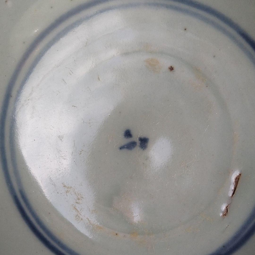 清時代古染付碗