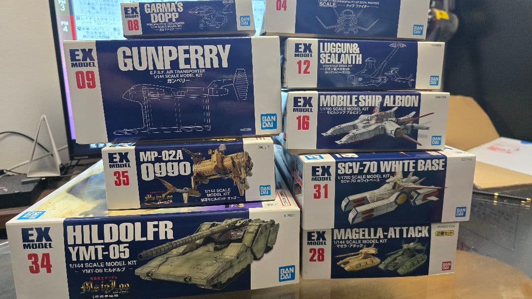 BANDAI ガンプラ EXモデル ９種まとめ売り