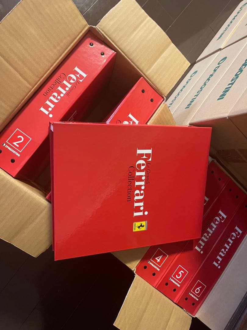 D'Agostini フェラーリ(1/24)60台フルコンプ＋2台おまけ全62台