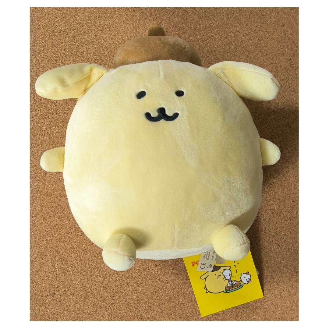 ナガノ×サンリオキャラクターズ　ポムポムプリンぬいぐるみ(M)