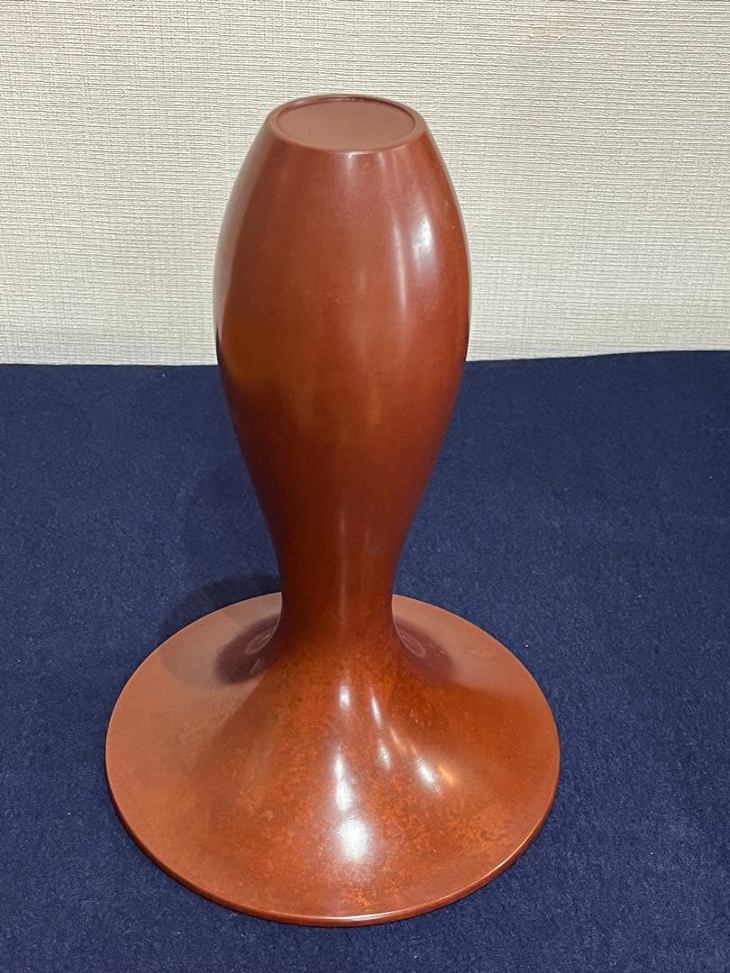 華道　池坊　唐銅　花器