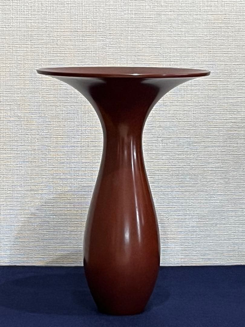 華道　池坊　唐銅　花器