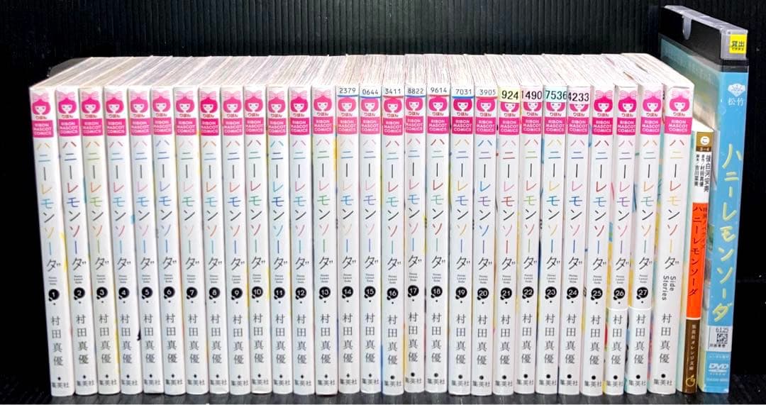 ハニーレモンソーダー　1〜27巻　関連本2冊　DVD