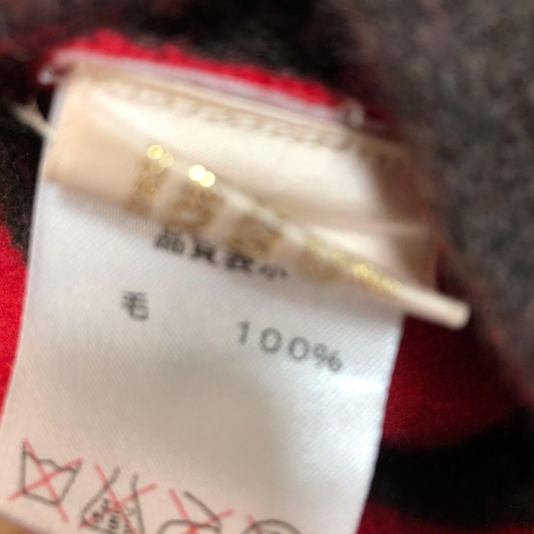 vivienne ポンポン　紐　ニット帽