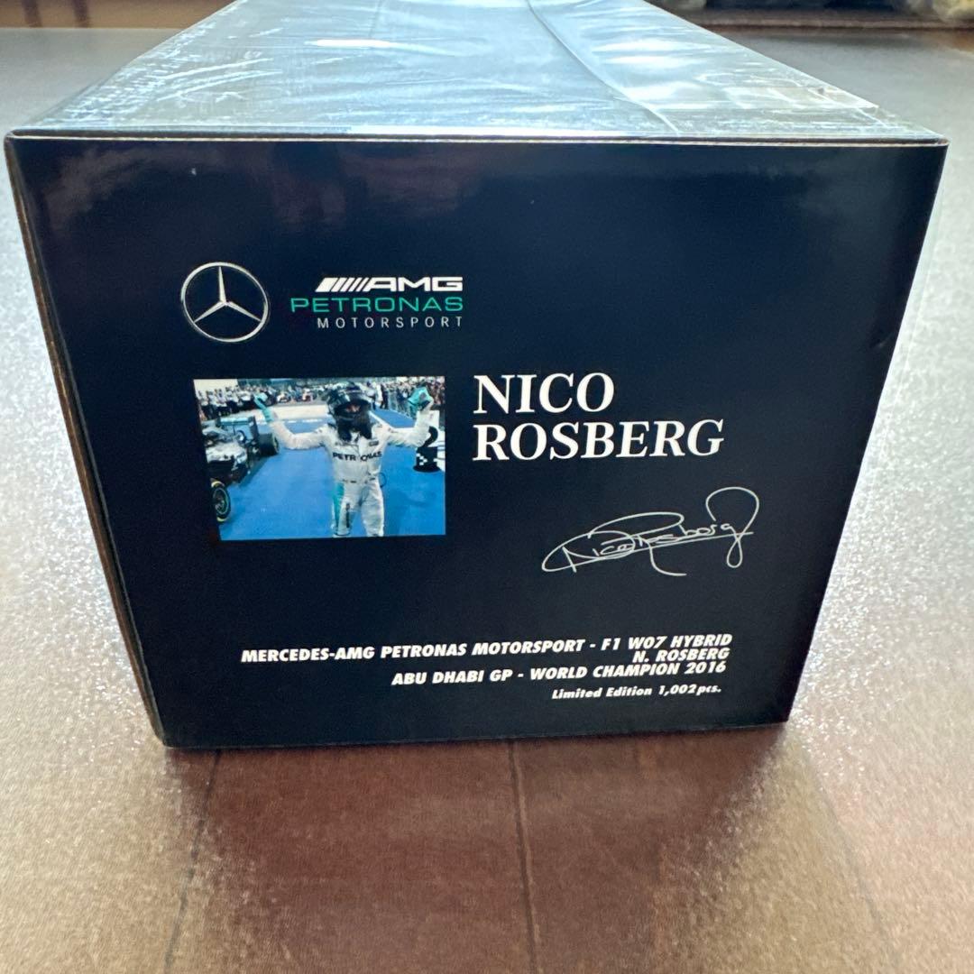 MINICHAMPS F1 WO7 HYBRID ニコ・ロズベルグ 限定版