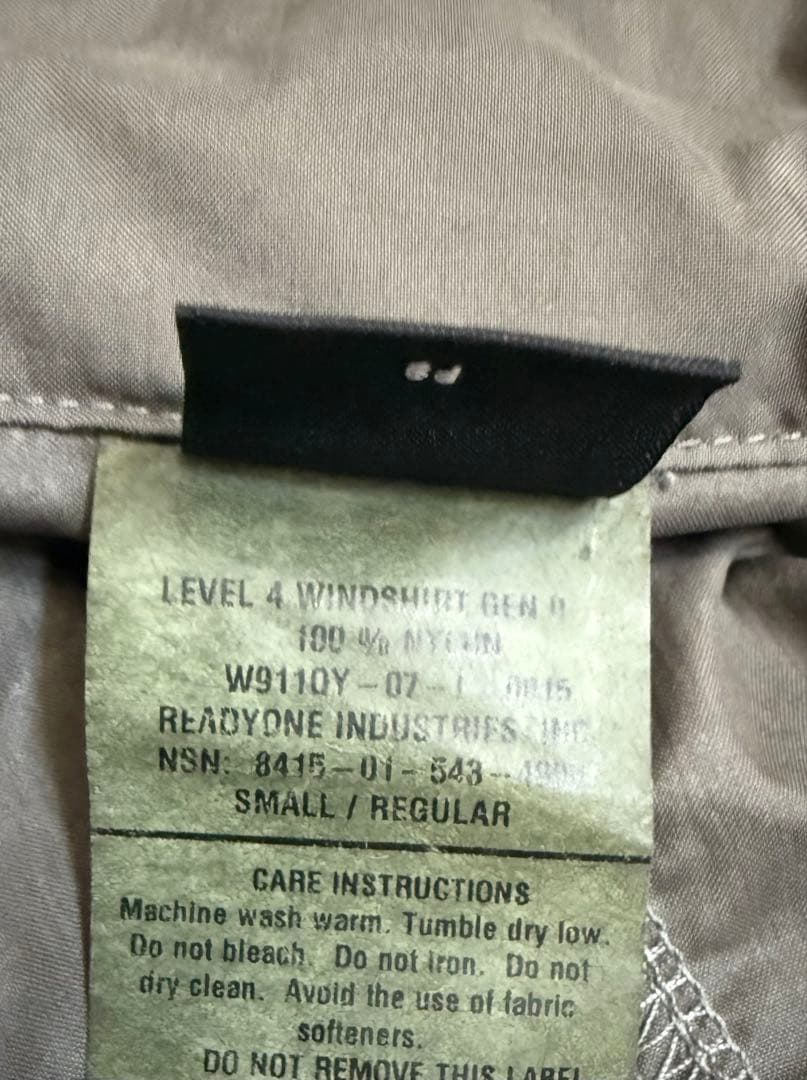 個人装備 patagonia PCU MARS level4 small