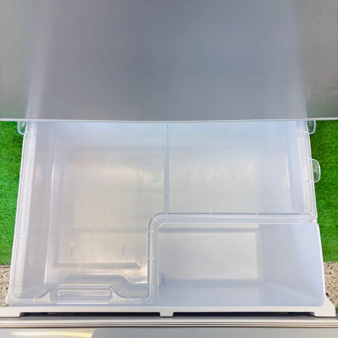 SHARP 350L 冷蔵庫 両開き ロータイプ【地域限定配送無料】