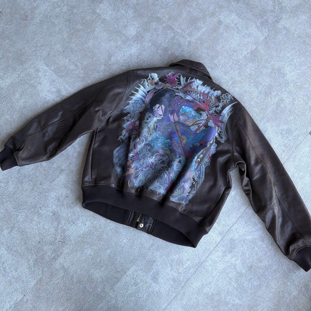 PALACE Susanoo Leather Flight Jacket パレス