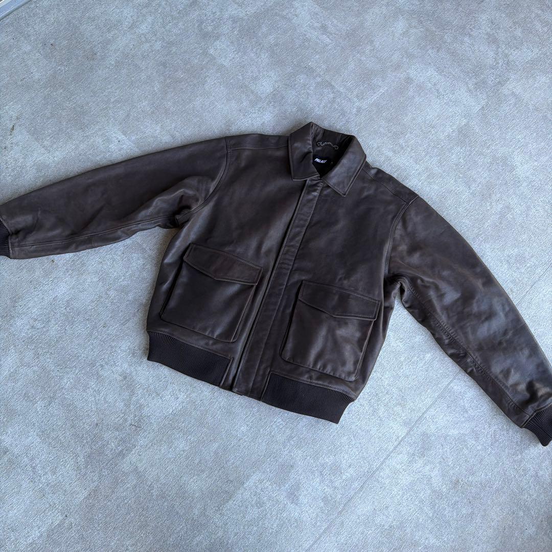 PALACE Susanoo Leather Flight Jacket パレス