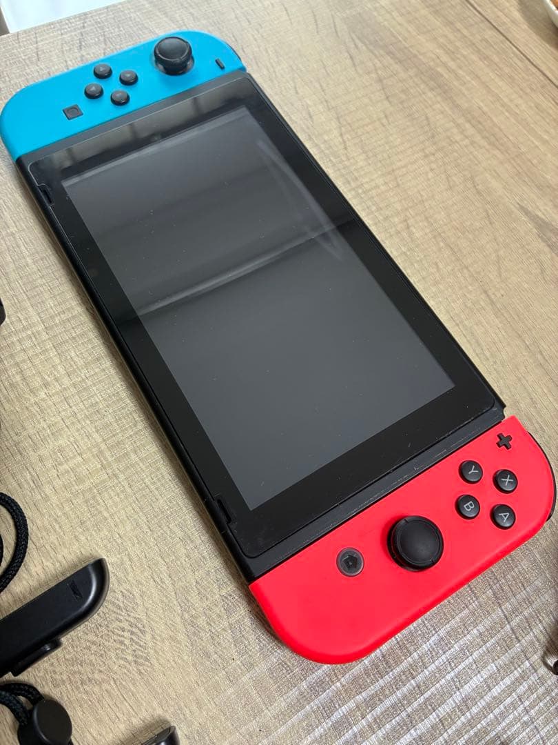 Nintendo Switch 本体 周辺機器赤/青 プロコントローラー付き