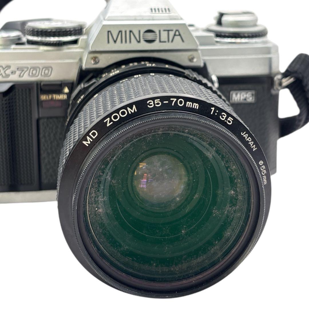 MINOLTA X-700 フィルムカメラ　レンズ付き　全体的に傷や汚れあり