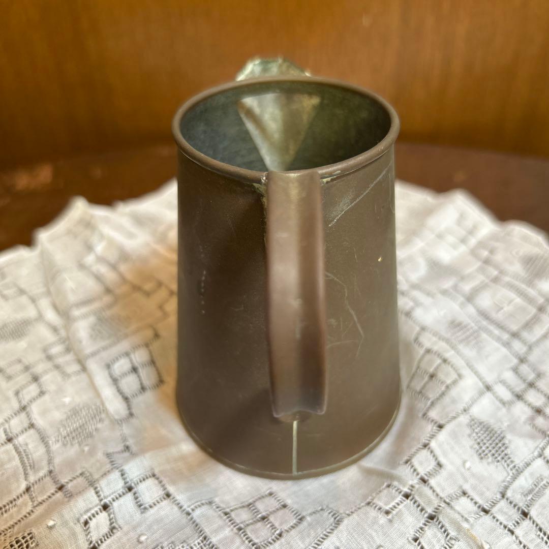 秘蔵/稀少ドイツCarl Deffner Esslingen銅の水差し/花生け