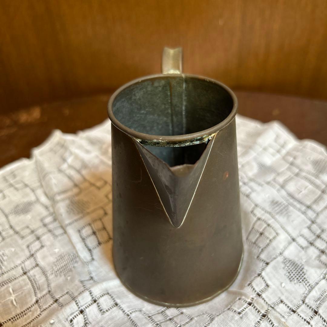 秘蔵/稀少ドイツCarl Deffner Esslingen銅の水差し/花生け