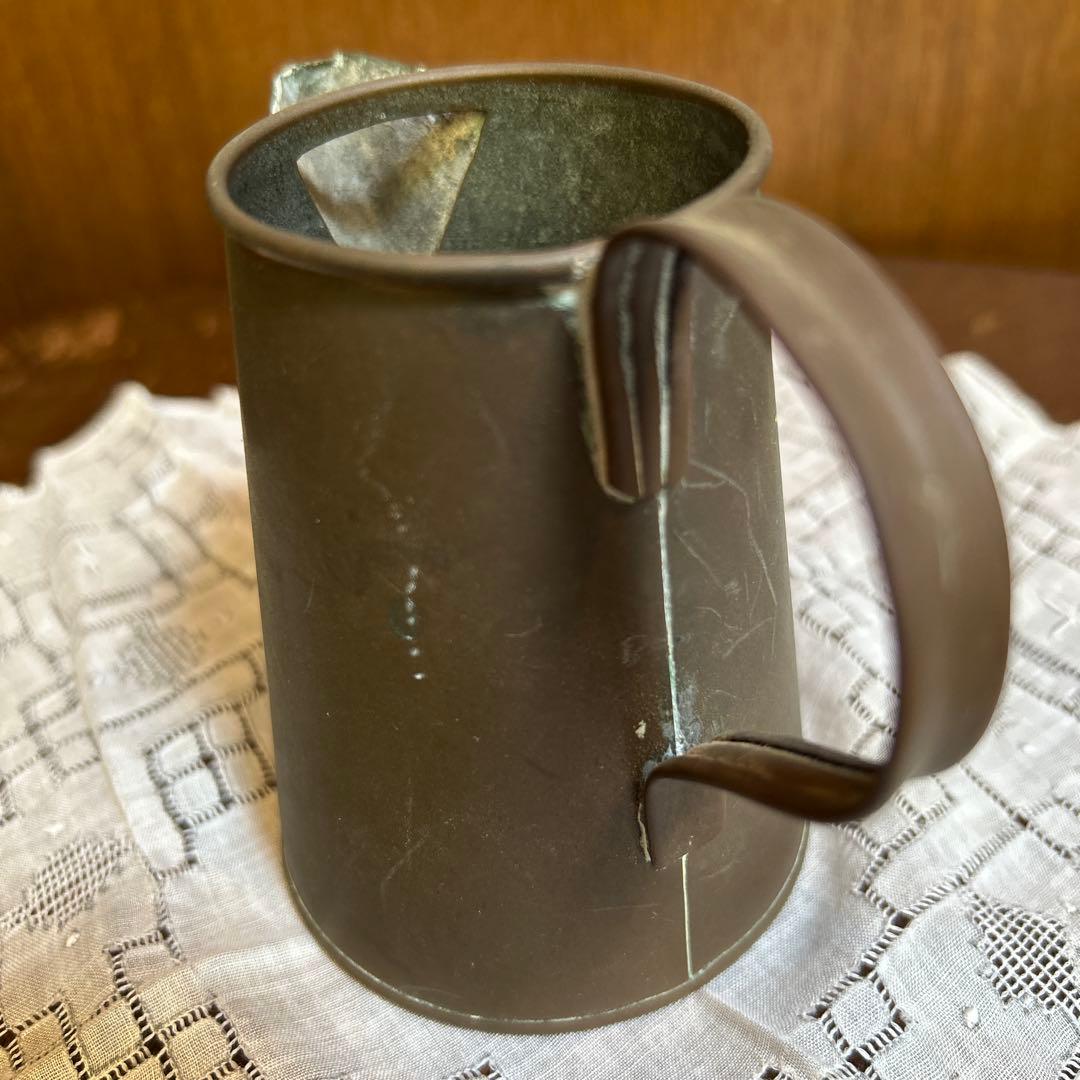 秘蔵/稀少ドイツCarl Deffner Esslingen銅の水差し/花生け