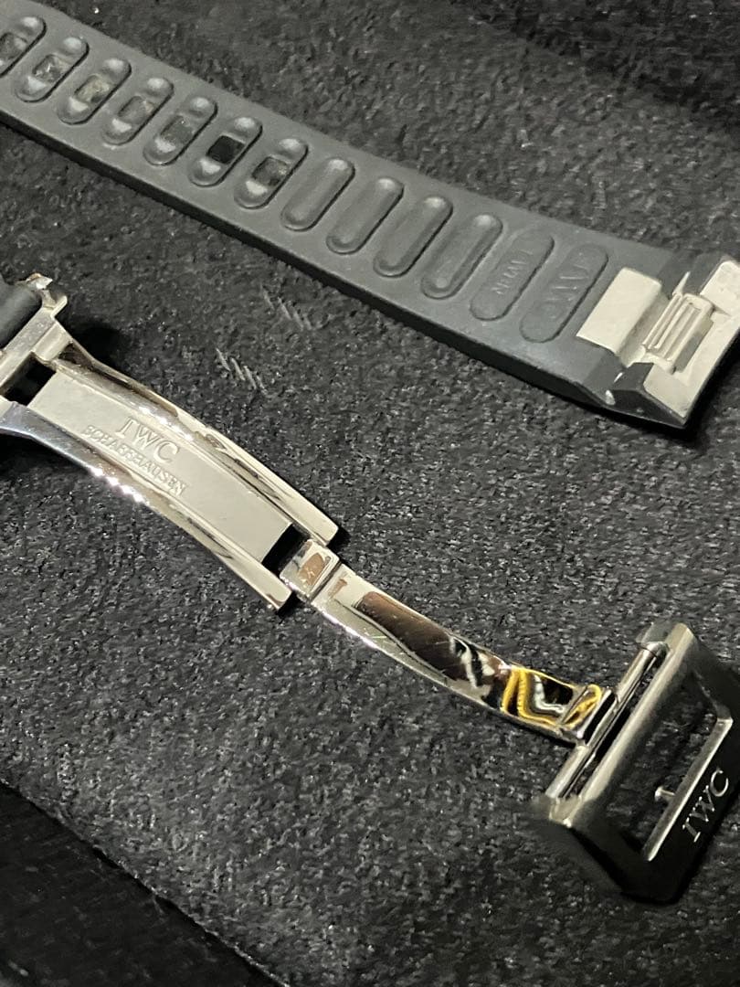 IWC アクアタイマー　ラバーベルト　美品