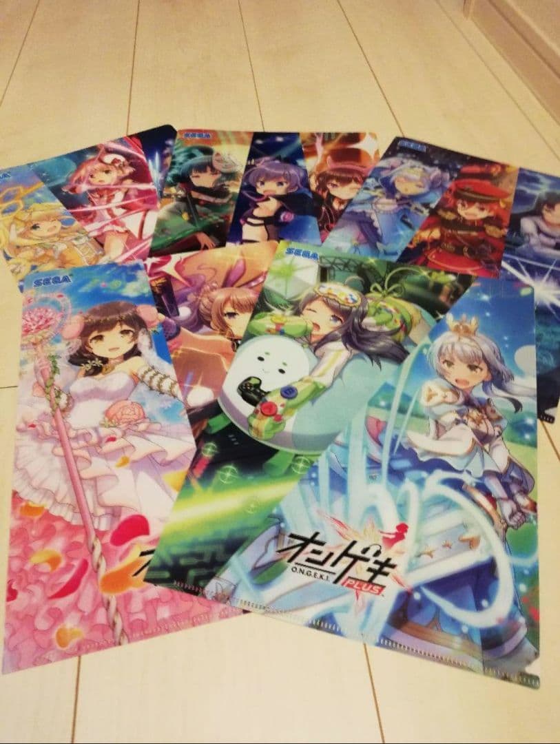 オンゲキ クリアファイル5枚セット