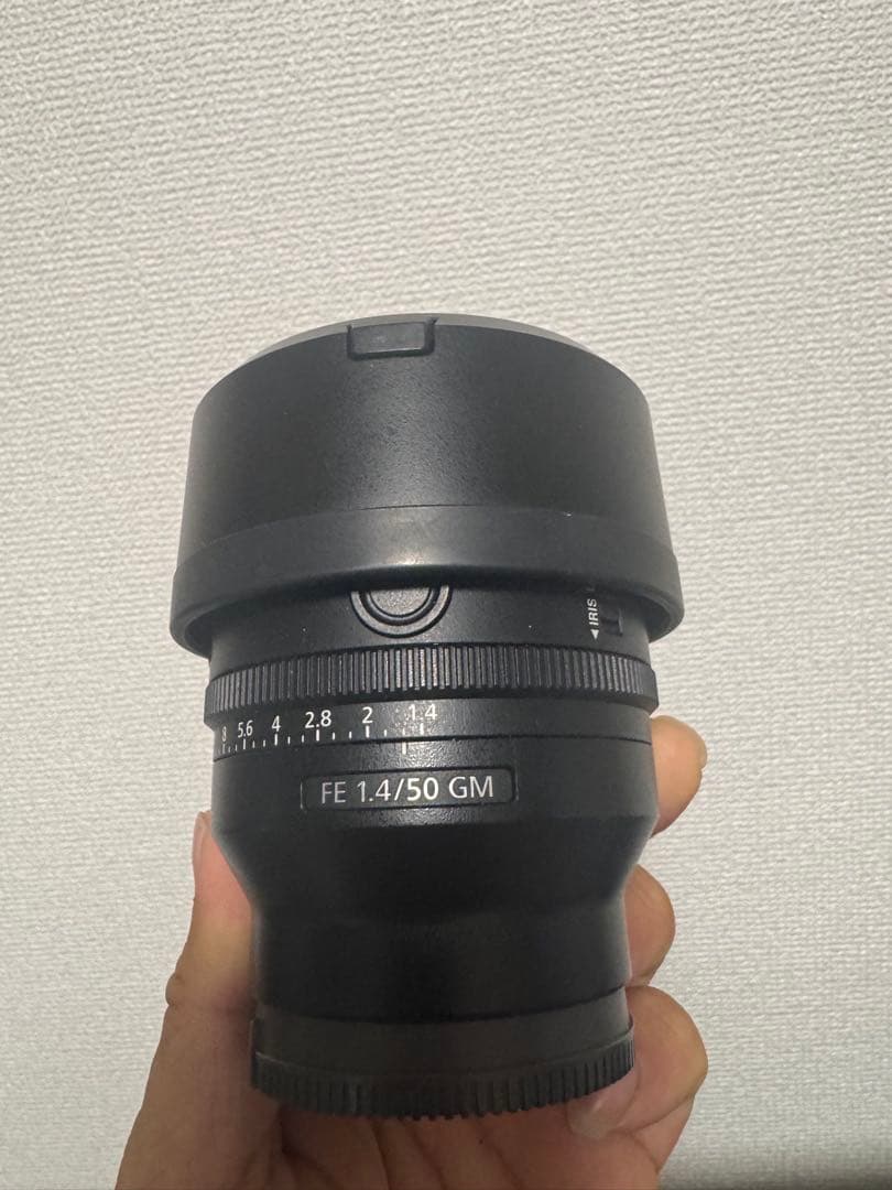 50mm GM f1.4単焦点レンズ　ソニー　sony