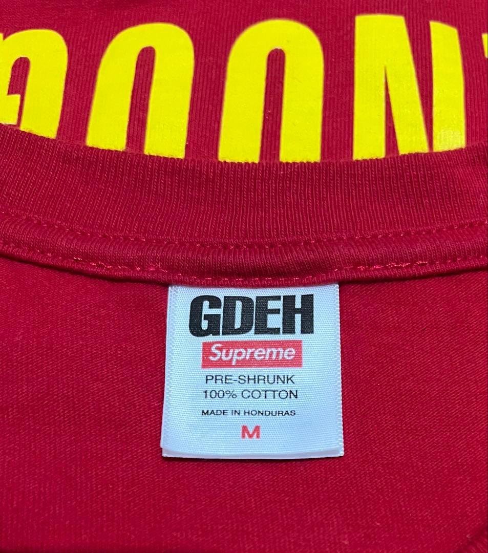 トップス Supreme x GOODENOUGH Tee \"Red\"