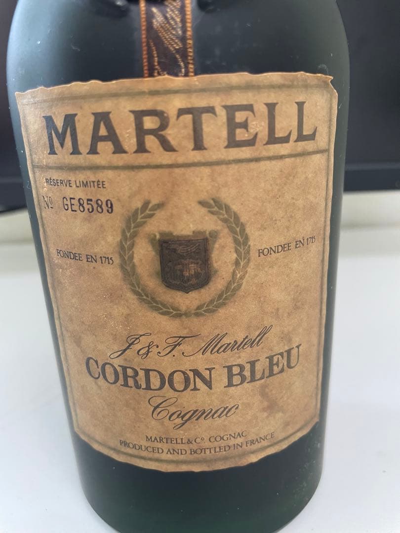 【希少古酒】MARTELL Cordon Bleu コニャック【コレクション品】